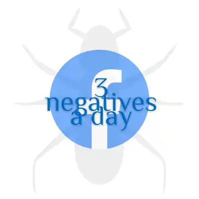image illustrating 3 Negatives a Day