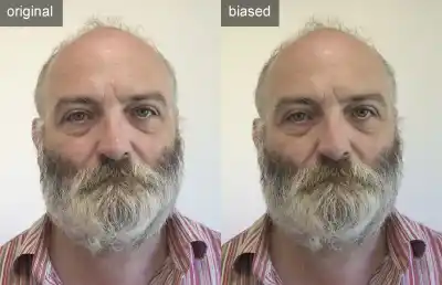 Showing cumulative effect of mean difference in image measures