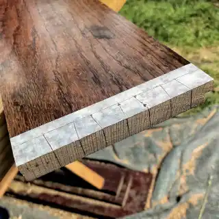 Use of masking tape to aid mark-up on the lacquered face