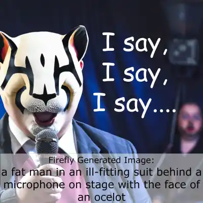 image illustrating Chats with Sparky #03: Comedy