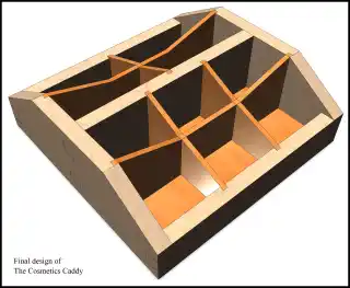 image showing final compartment arrangement