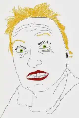 Sketch of Christine