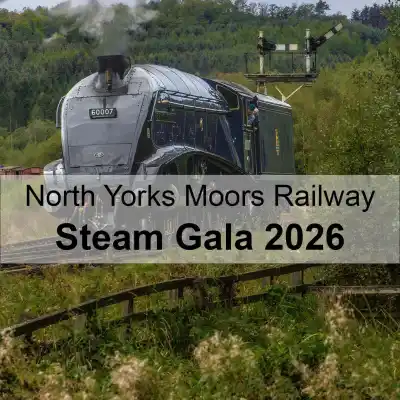 image illustrating NYMR Steam Gala 2026